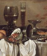 Pieter Claesz Still Life with Drinking Vessels china oil painting artist